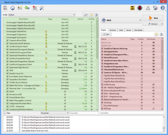 mod organizer how to fix conflicts